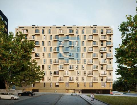 Apartamento T3 no empreendimento CORE em Leça da Palmeira