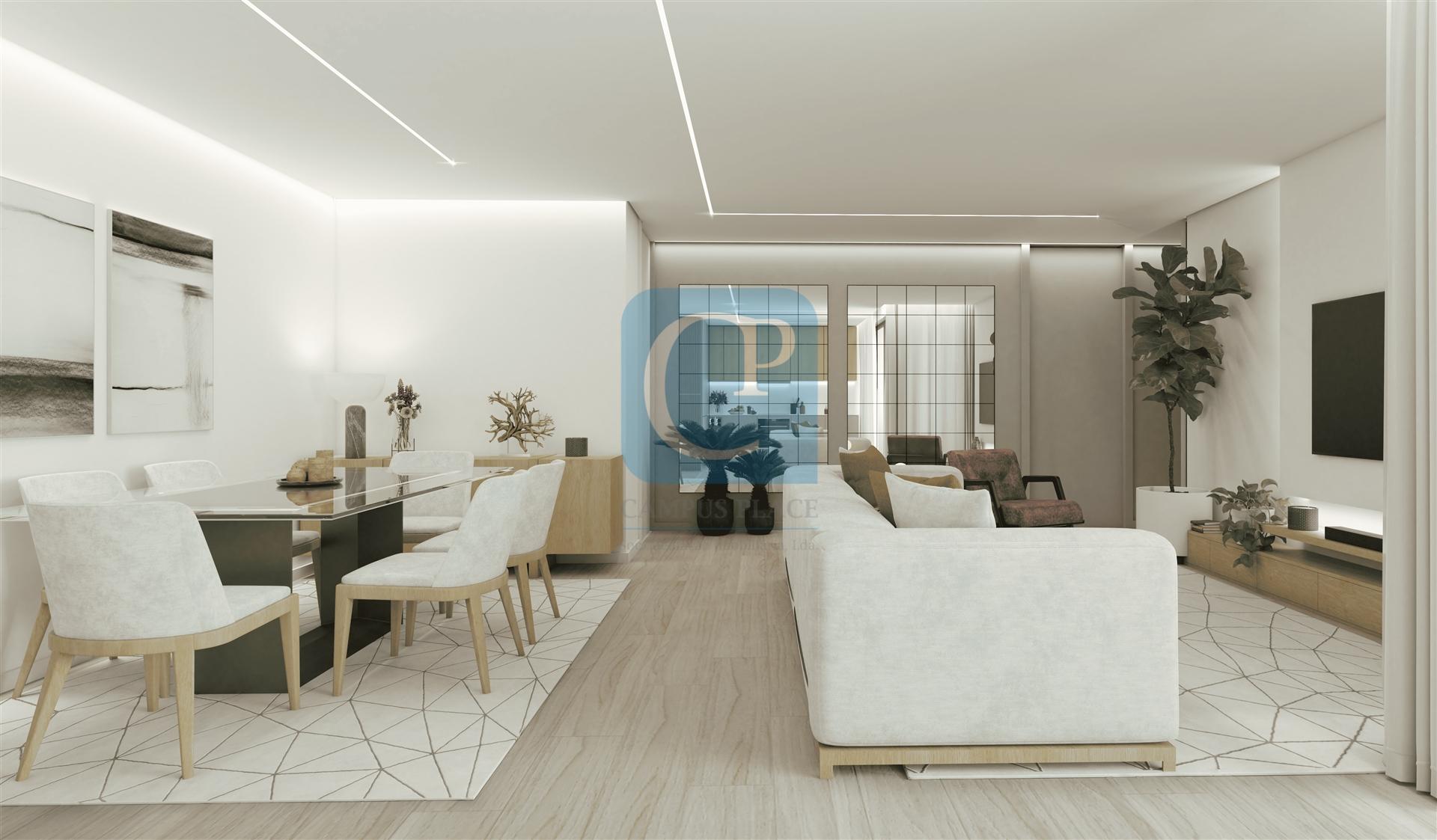 Apartamento T3+1 em construção no Bonfim Oporto Apartments, Porto