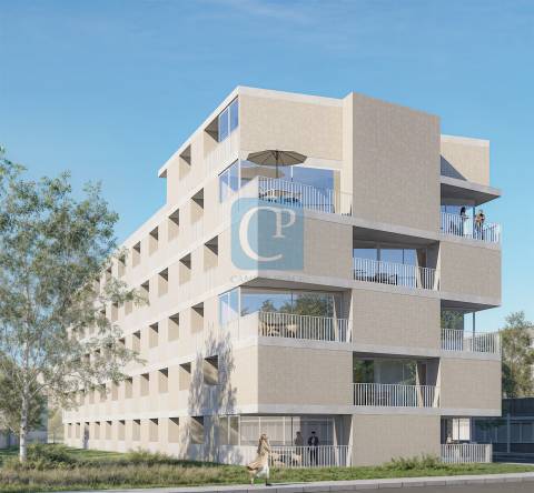 Apartamento T0 em construção no Empreendimento Laetitia Living