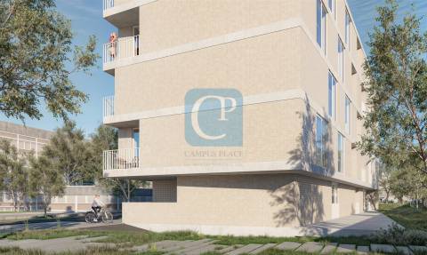 Apartamento T0 em construção no Empreendimento Laetitia Living