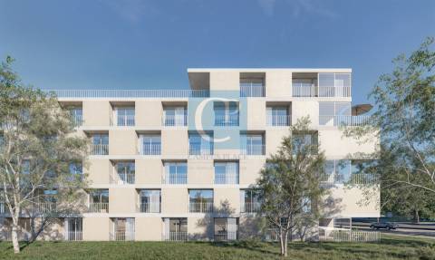 Apartamento T0 em construção no Empreendimento Laetitia Living