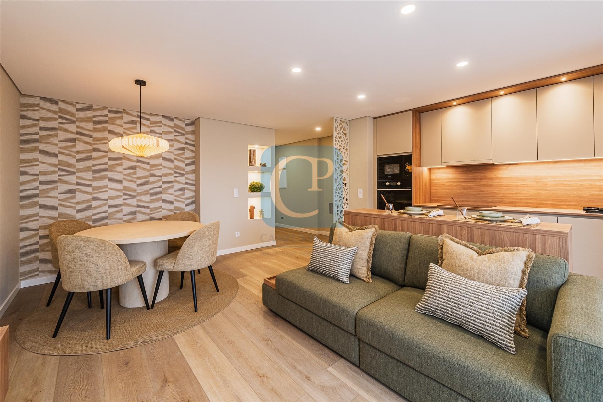 Apartamento T2+1 totalmente mobilado e equipado em Matosinhos Sul