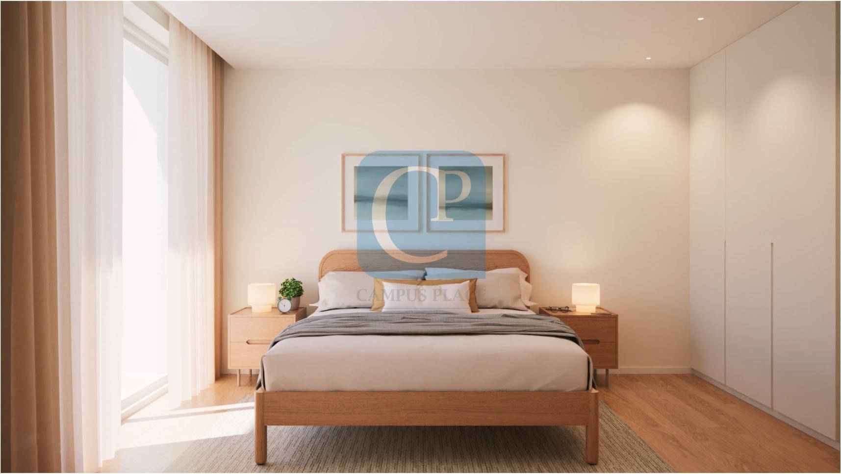 Apartamento T1 em construção, no Empreendimento Matosinhos Sea Living