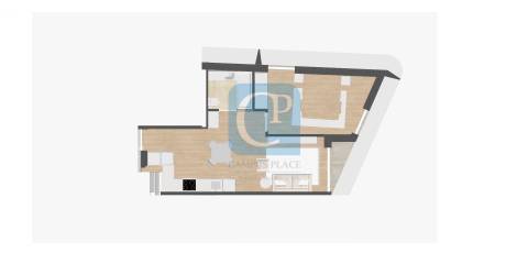 Apartamento T1 em construção, no Empreendimento Matosinhos Sea Living