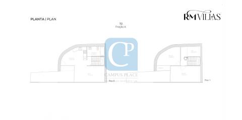 Apartamento T2 Duplex em construção no Empreendimento RMvillas, Matosinhos