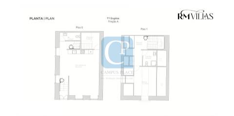 Apartamento T1 Duplex em construção, no Empreendimento RMvillas, Matosinhos