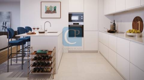 Apartamento T3 com piscina e ginásio no Empreendimento Verde Vale no centro da Maia