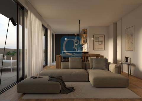 Apartamento T2 em construção, no Empreendimento LA LYS RESIDENCE