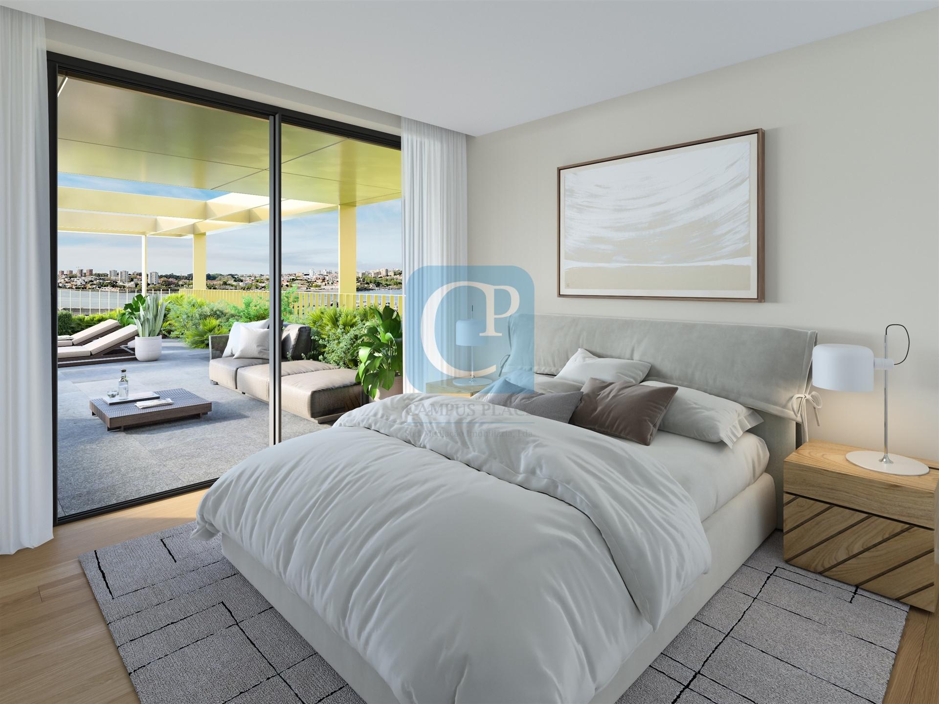 Apartamento T4 em construção no Empreendimento Marina Douro