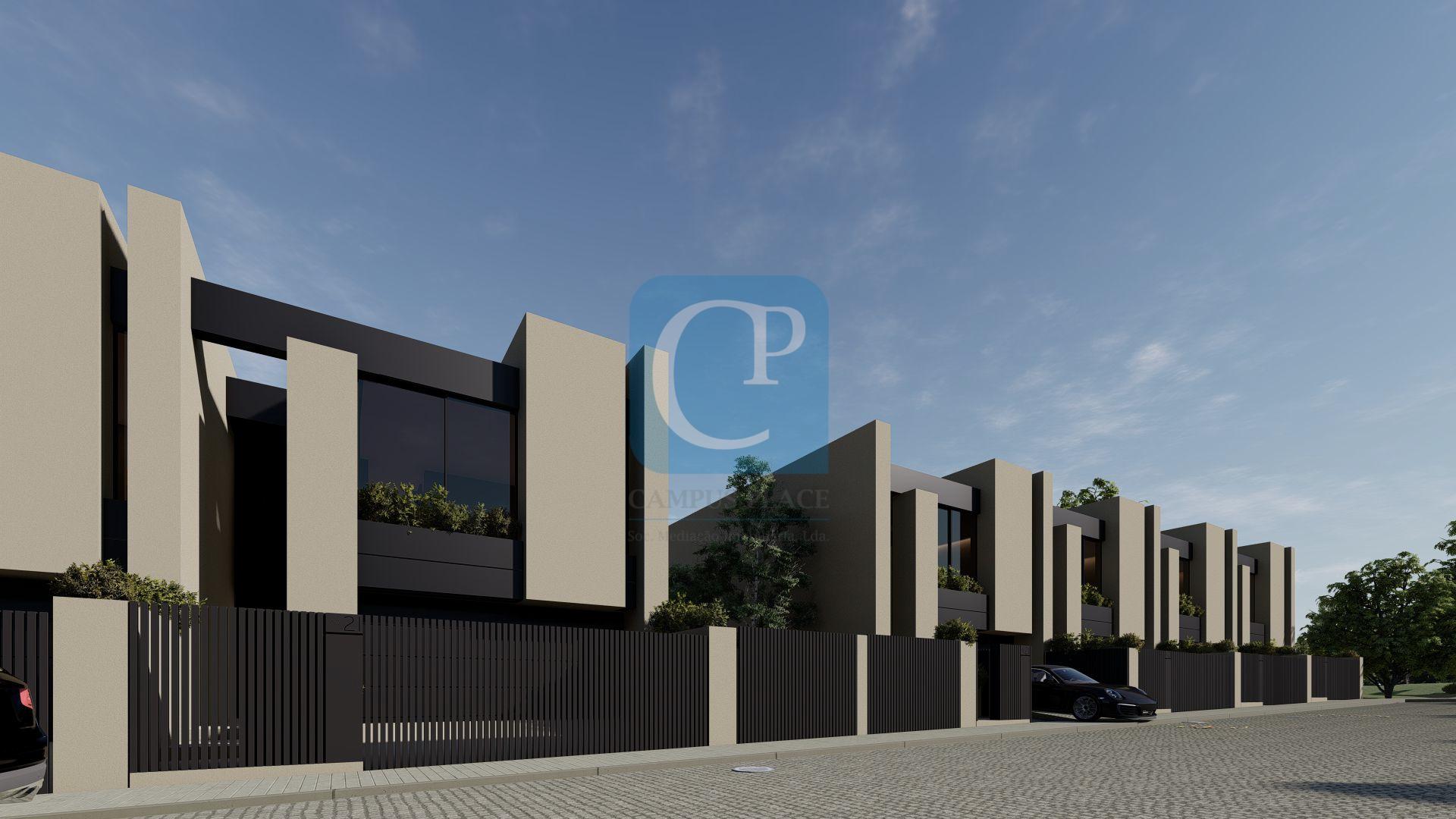 Moradias T3 de luxo, em construção, em Gondomar