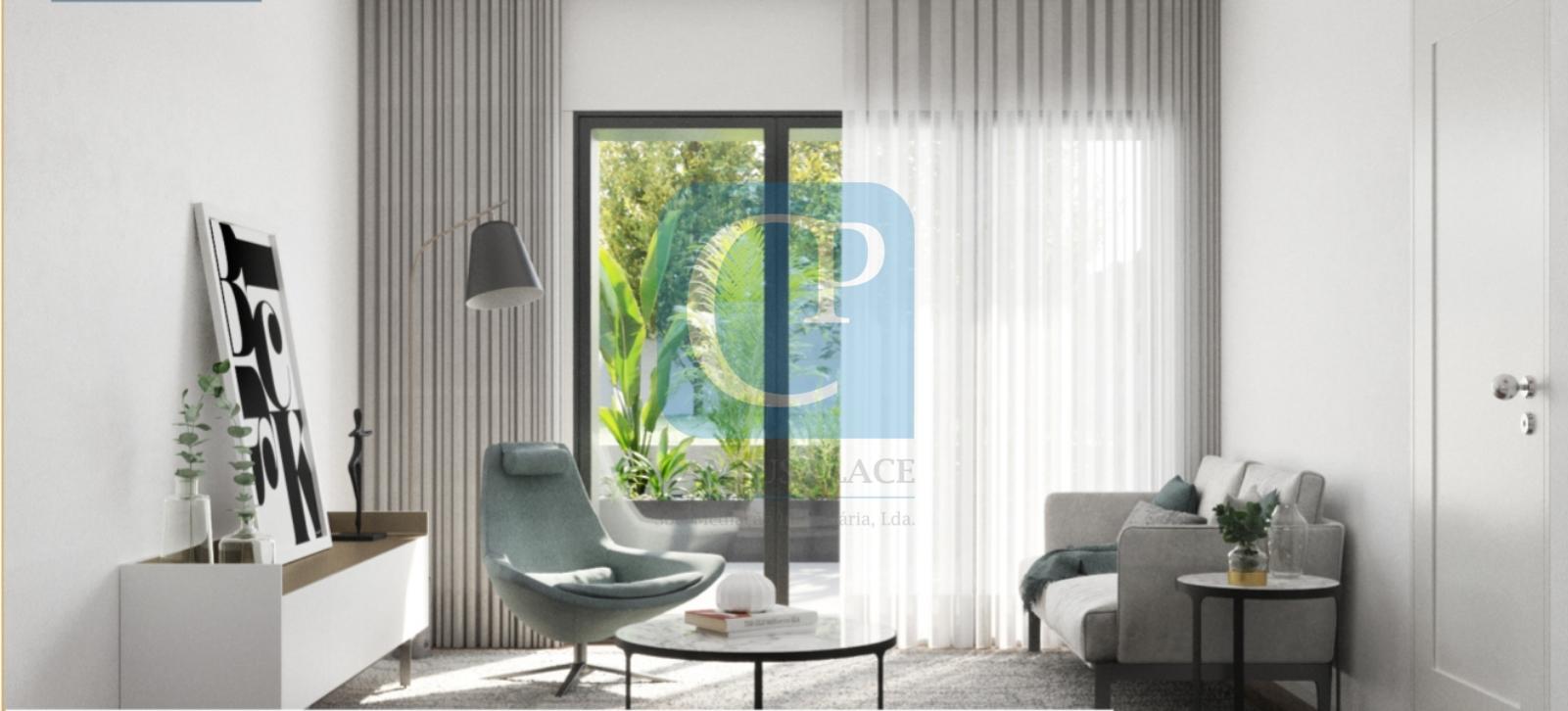 Apartamento T1+1,  com jardim em construção - Cedofeita