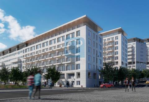 Apartamento tipologia T2 em construção, no Empreendimento Nobel 41-85