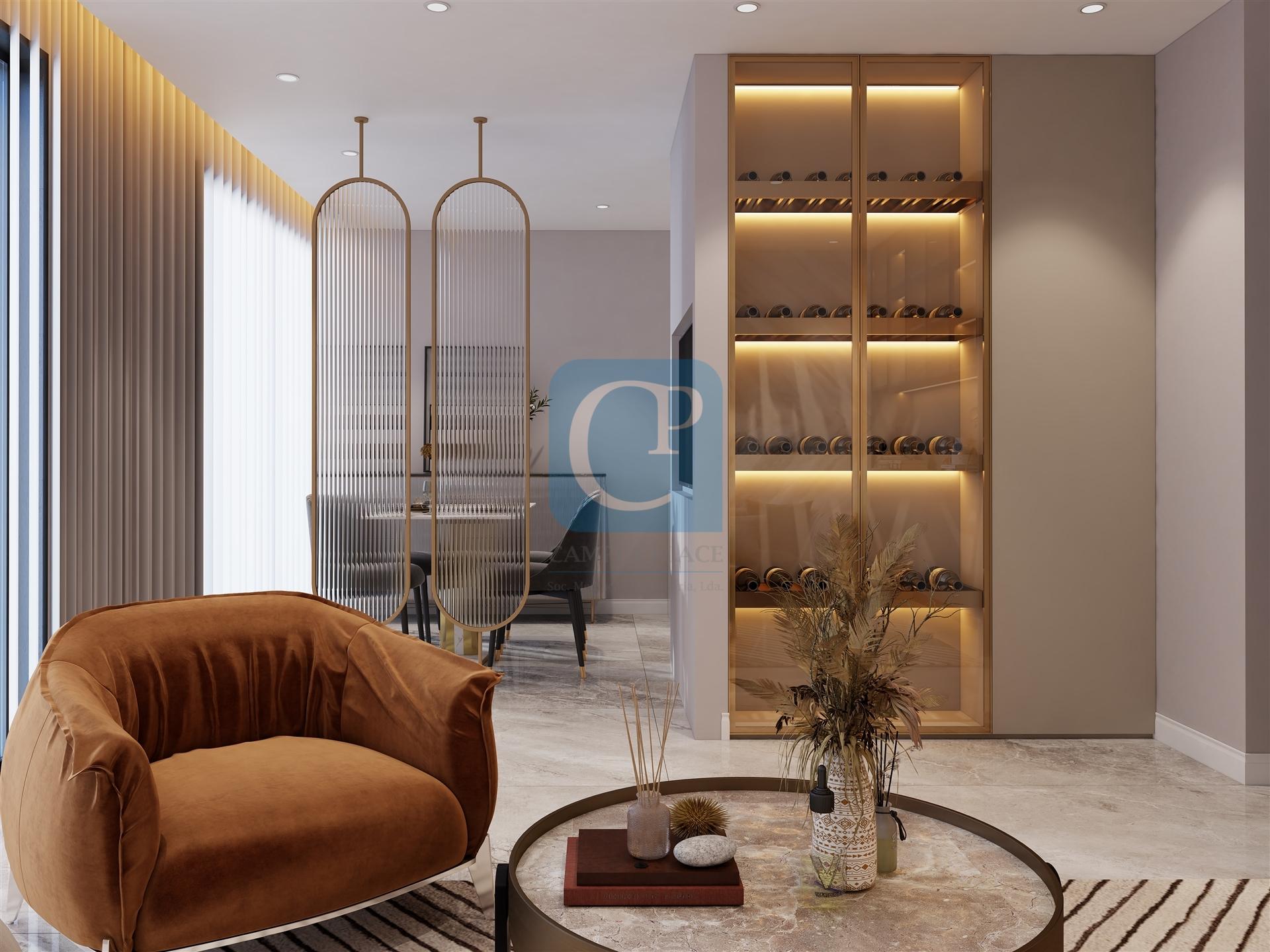 Apartamento T1 em construção, no Empreendimento Nobel 41 - 85