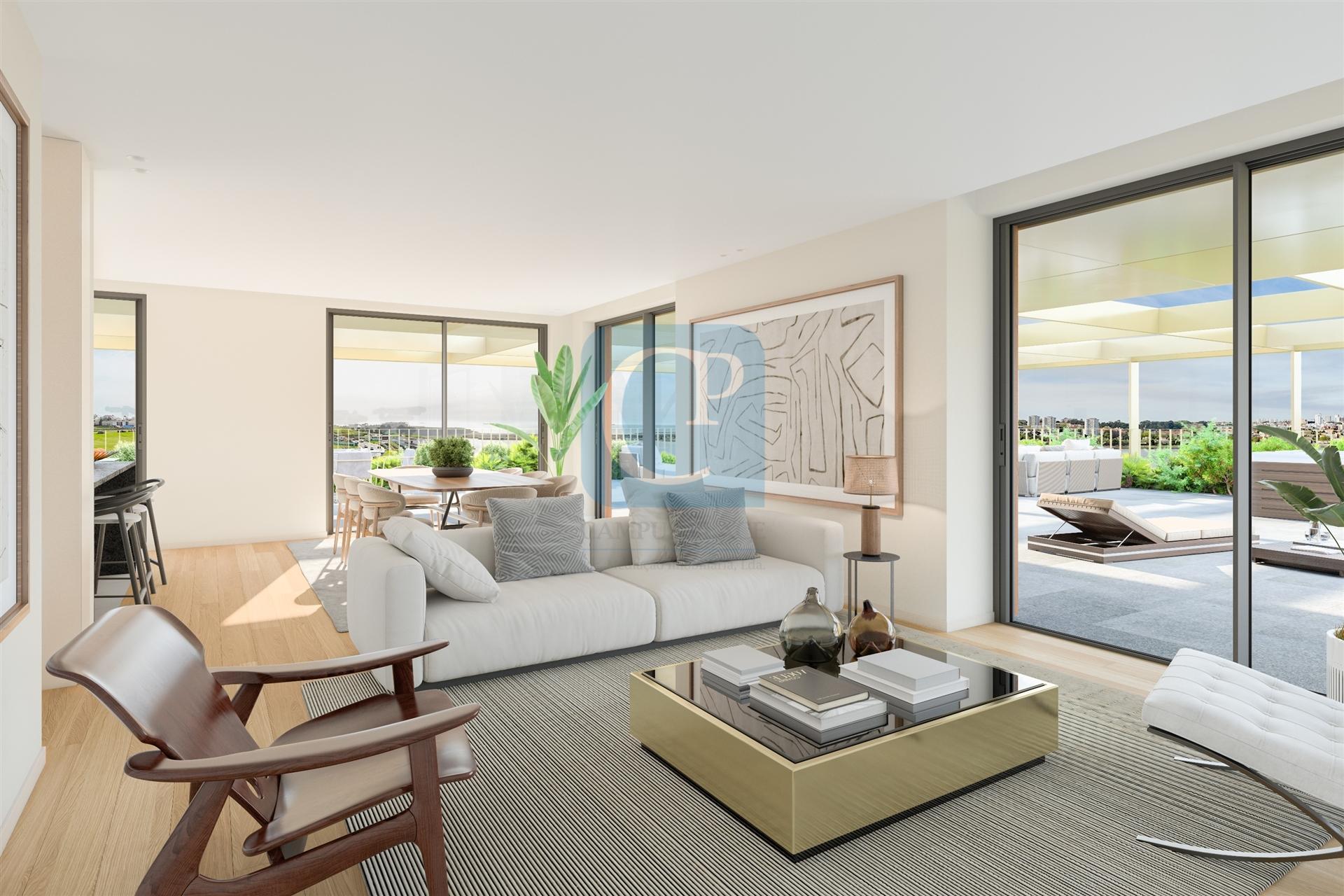 Apartamento T1 em Construção no Empreendimento Marina Douro