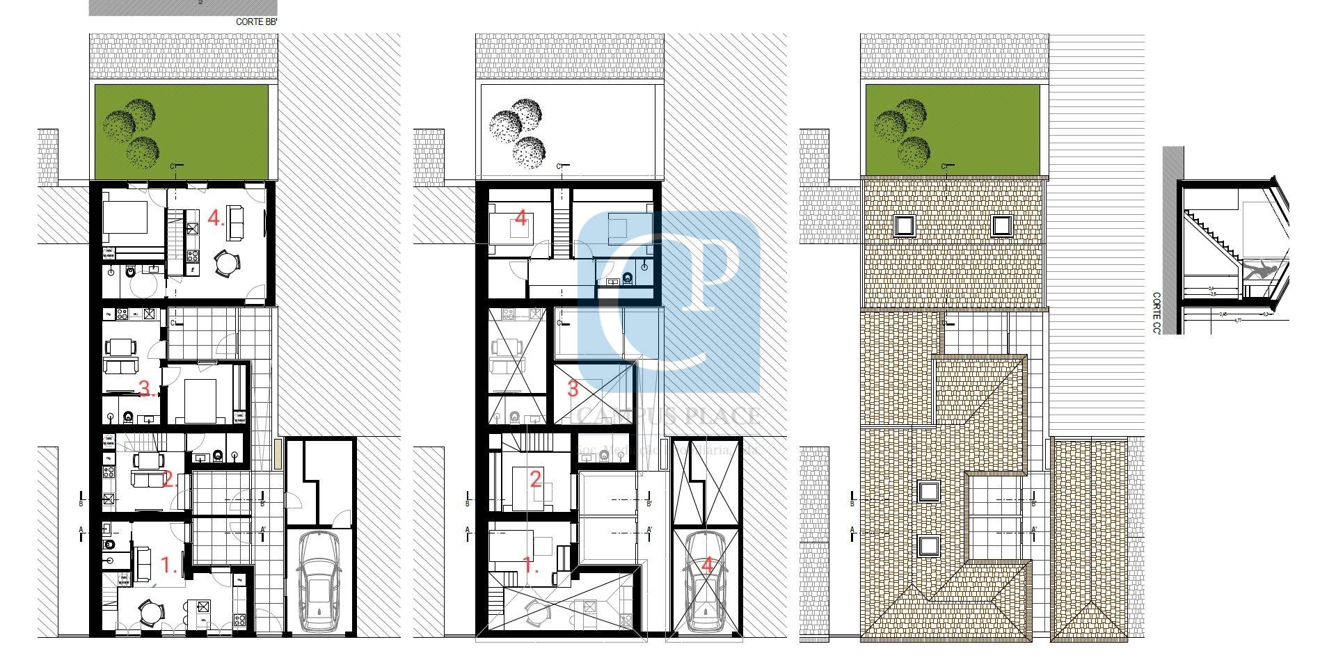 Moradia com mezanino em Paranhos, Porto