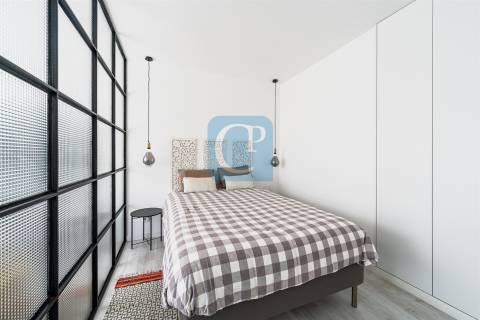 Apartamento T1 com terraço em Leça da Palmeira