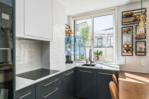 Apartamento T1 com terraço em Leça da Palmeira