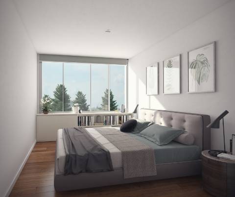 Apartamento T3 com jardim privativo em construção -  Casas Garcia de Orta