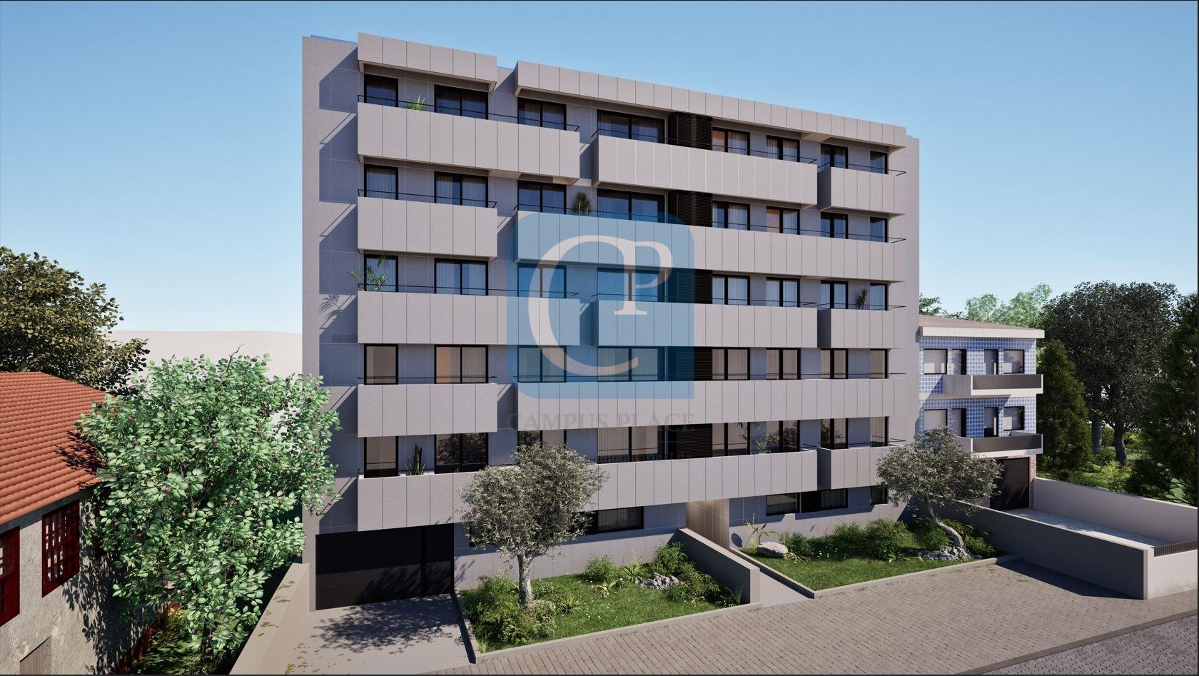 Apartamento T3 em construção em Ramalde, Porto