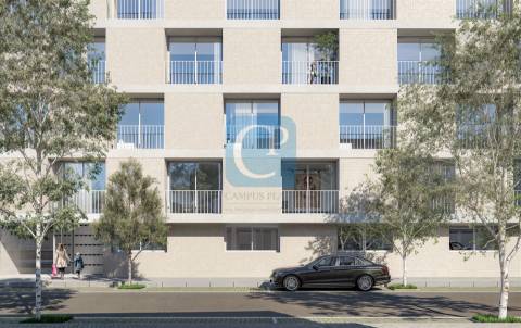 Apartamento T0 em construção no Empreendimento Laetitia Living