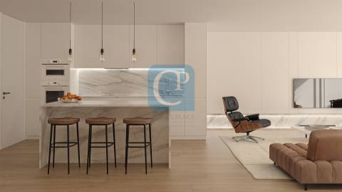 Apartamento T3 em construção, no Empreendimento Brito Capelo 1023