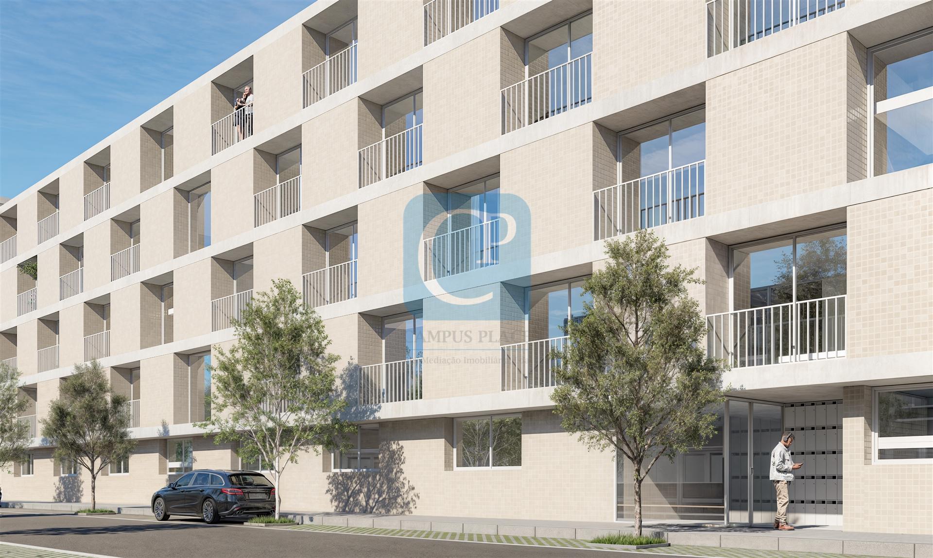 Apartamento T0 em construção, no Empreendimento Laetitia Living