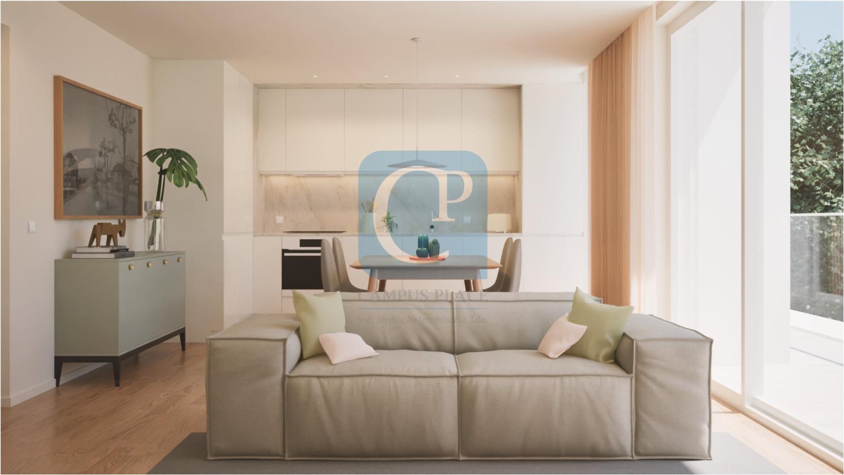 Apartamento T1 em construção, no Empreendimento Matosinhos Sea Living