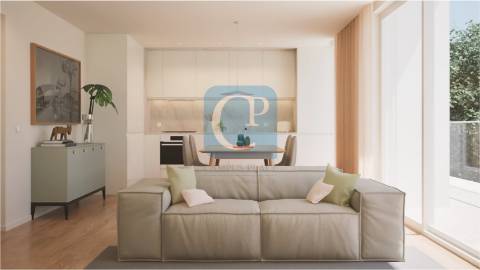 Apartamento T1 em construção, no Empreendimento Matosinhos Sea Living