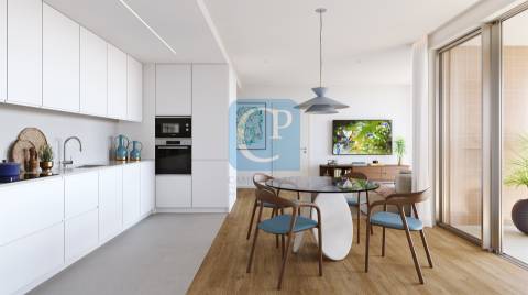 Apartamento T3 com piscina e ginásio no Empreendimento Verde Vale no centro da Maia