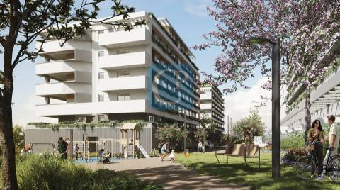 Apartamento T3 com piscina e ginásio no Empreendimento Verde Vale no centro da Maia