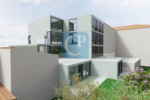 Apartamento T0 em construção no Empreendimento Campus Premium