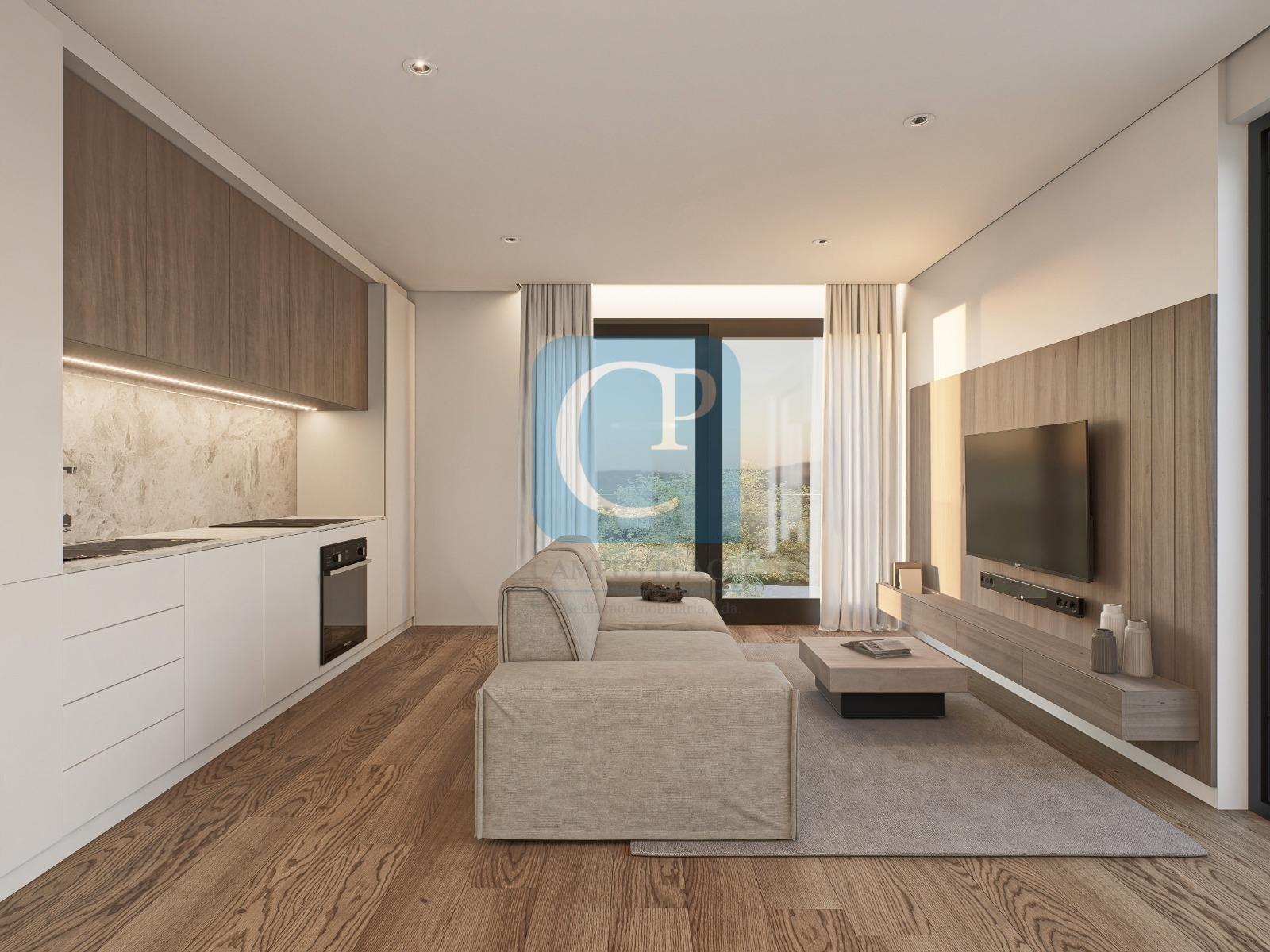 Apartamento T1 em construção no Empreendimento Campus Premium