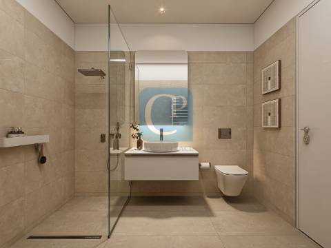 Apartamento T1 em construção no Empreendimento Campus Premium