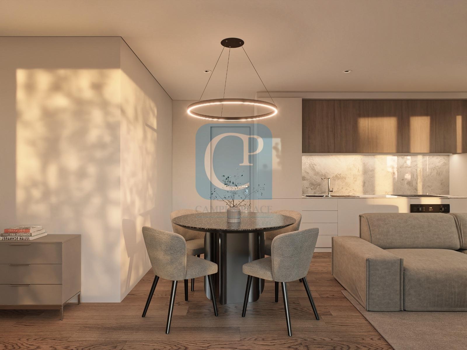 Apartamento T0 em construção no Empreendimento Campus Premium