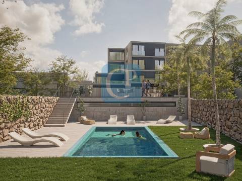 Apartamento T0 em construção no Empreendimento Campus Premium