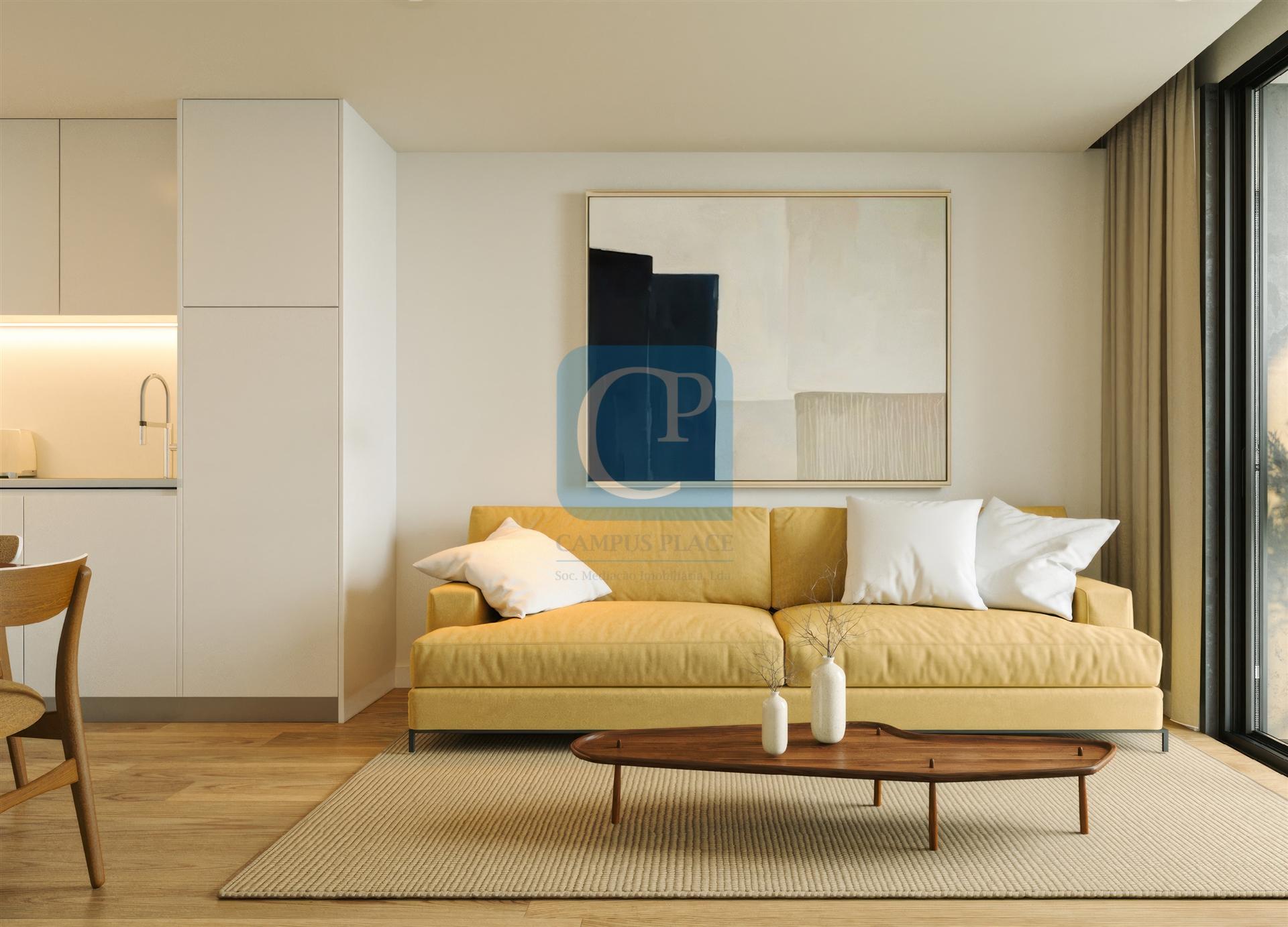 Apartamento T0 no Empreendimento Parque dos Sobreiros 3, Paranhos, Porto