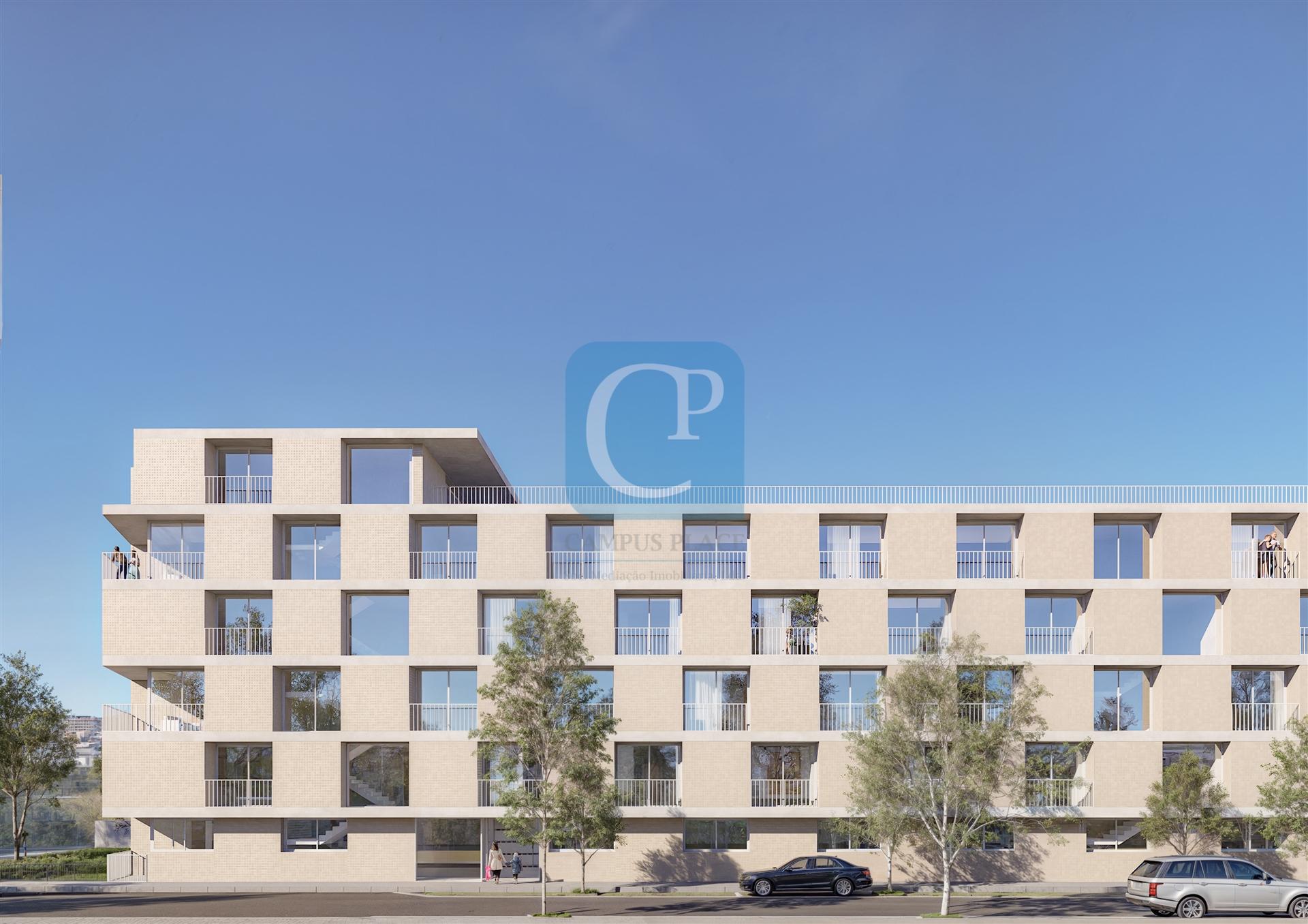 Apartamento T0 em construção, no Empreendimento Laetitia Living