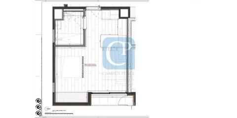 Apartamento T0 em construção, no Empreendimento Laetitia Living