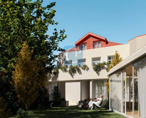 Apartamento T0 em construção no Empreendimento Moinho de Vento Flats em Leça da Palmeira