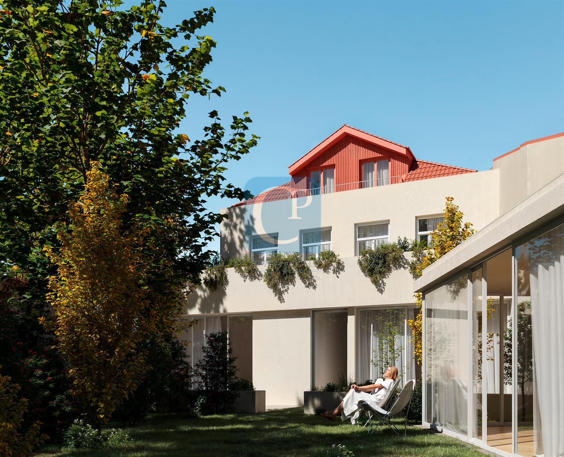 Apartamento T0 com terraço no Empreendimento Moinho de Vento Flats em Leça da Palmeira