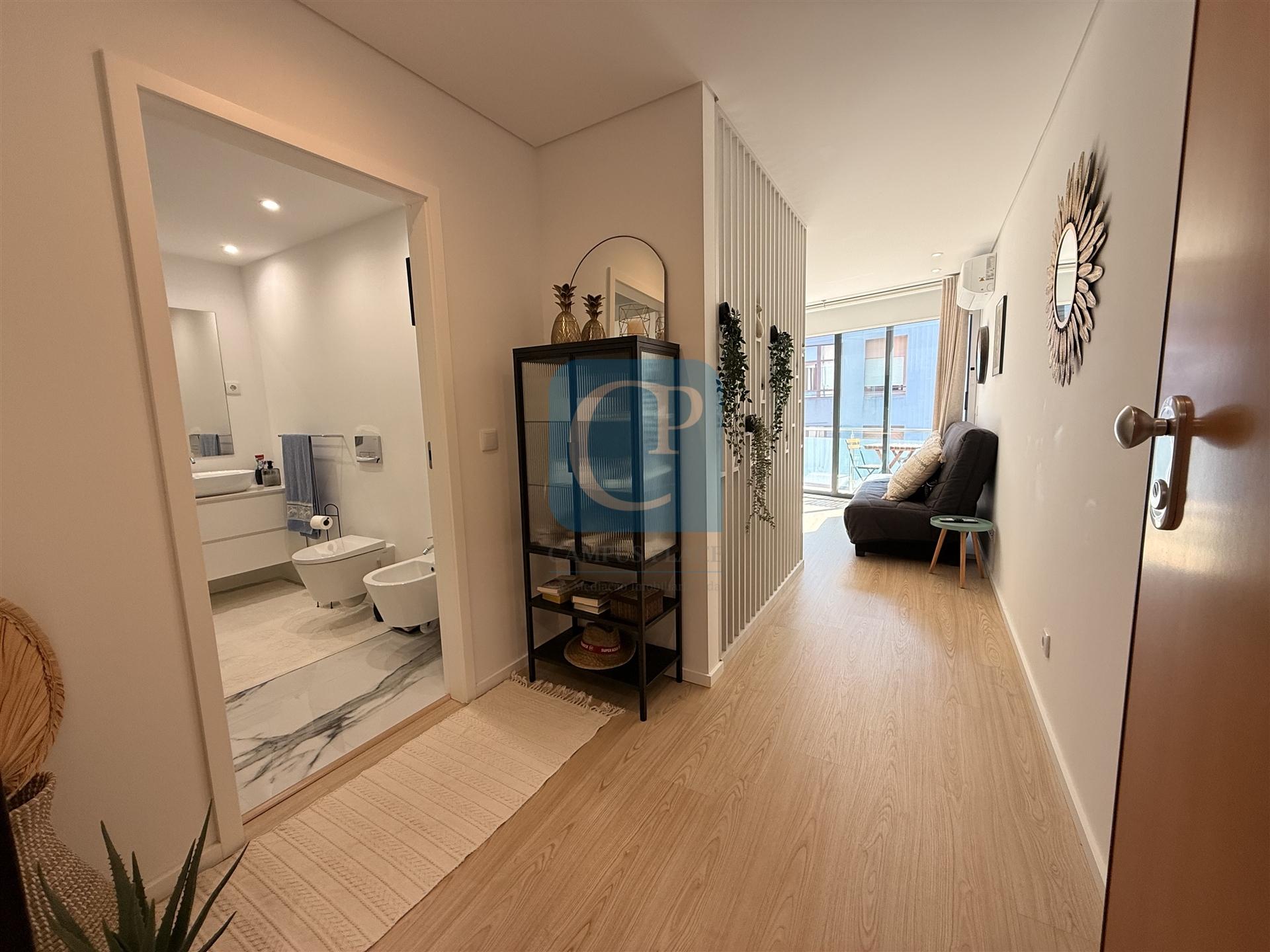 Apartamento T0 a poucos minutos da Praia de Leça da Palmeira