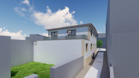 T2 Novo c/ Terraço no Centro da Póvoa de Varzim