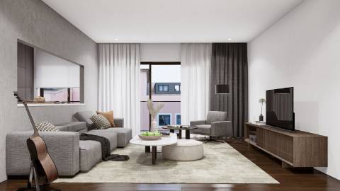 T2 em Construção em Azurara Vila do Conde