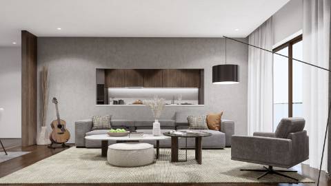 T2 em Construção em Azurara Vila do Conde