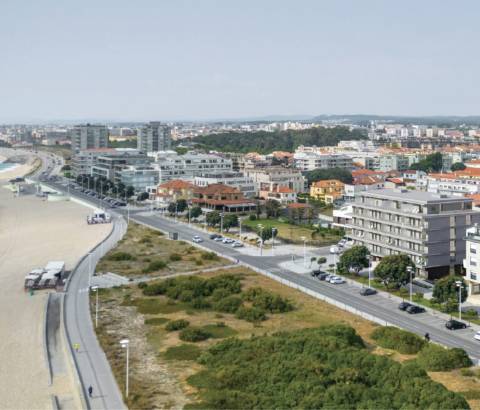 T2 em Empreendimento de Luxo à Beira Mar em Vila do Conde