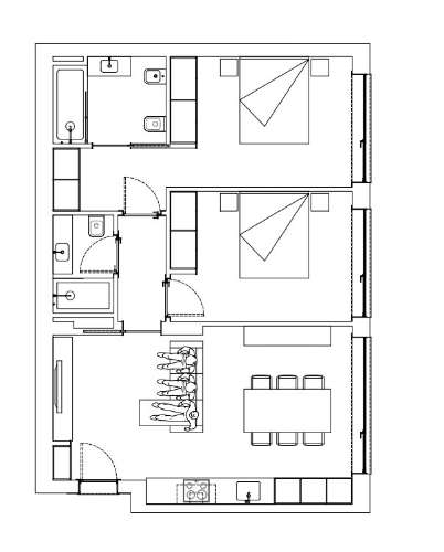 Apartamento T2 Novo na Póvoa de Varzim