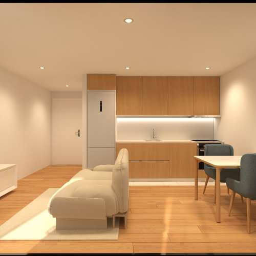 Apartamento T0 no Coração da Póvoa de Varzim