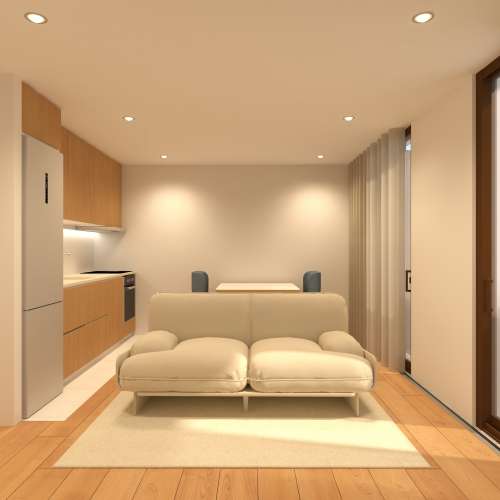 Apartamento T0 no Coração da Póvoa de Varzim