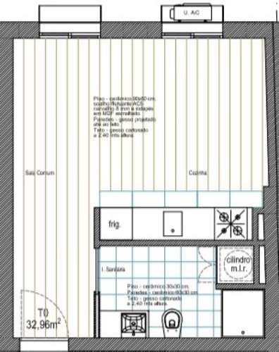 Apartamento T0 no Coração da Póvoa de Varzim