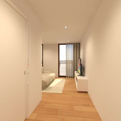 Apartamento T0 no Coração da Póvoa de Varzim